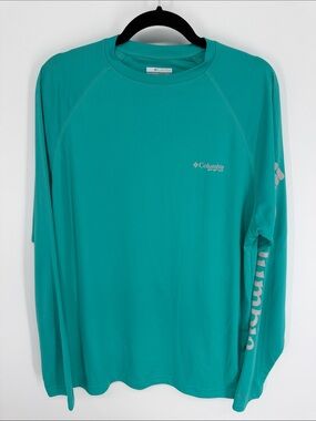 Columbia PFG Omni-Shade Fishing Shirt Long Sleeve Men’s Size Medium